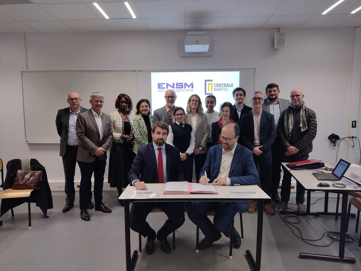 Signature ENSM / CENTRALE NANTES